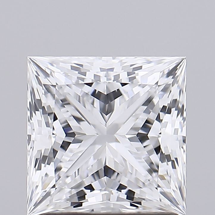 1.56 ct. princess Lab Grown Diamond front image