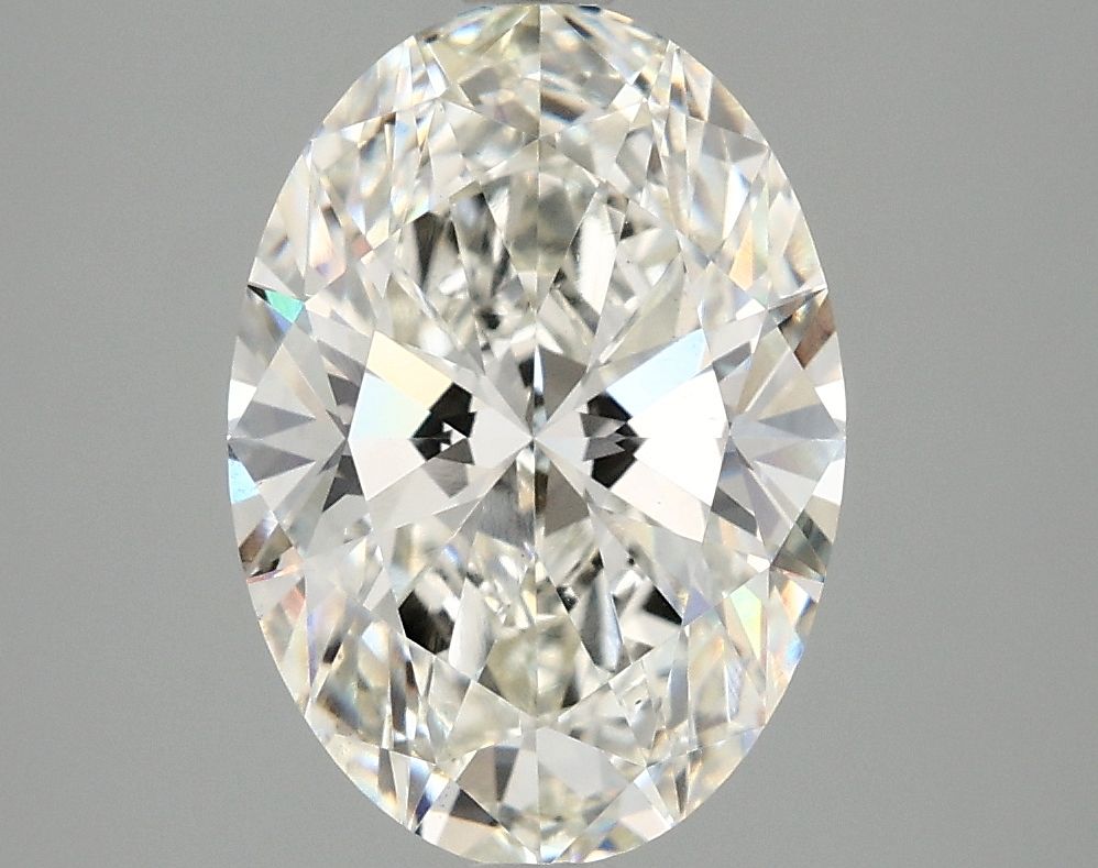 3.02 ct. oval Lab Grown Diamond front image