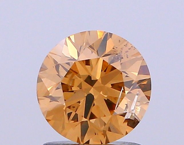 1.05 Carat Round Diamond Light Brown SI2
