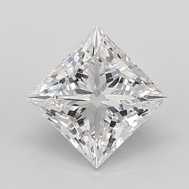 4.10 ct. princess Lab Grown Diamond front image