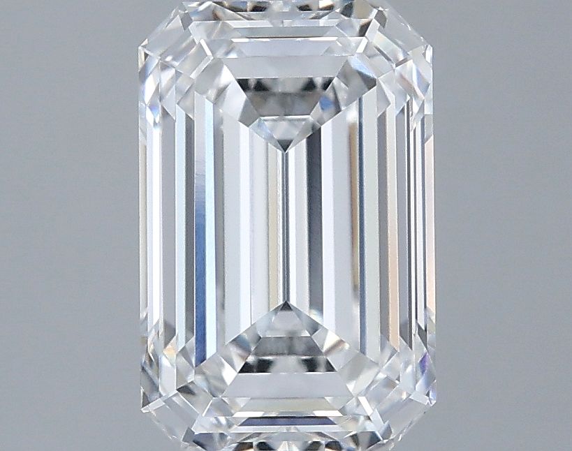 2.70 ct. emerald Lab Grown Diamond front image