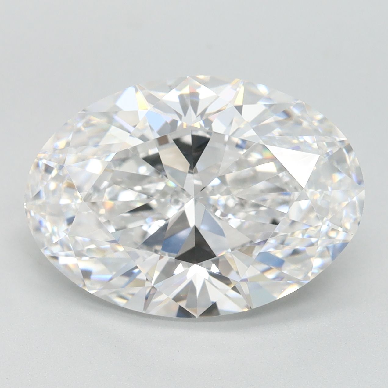 4.33 ct. oval Lab Grown Diamond front image