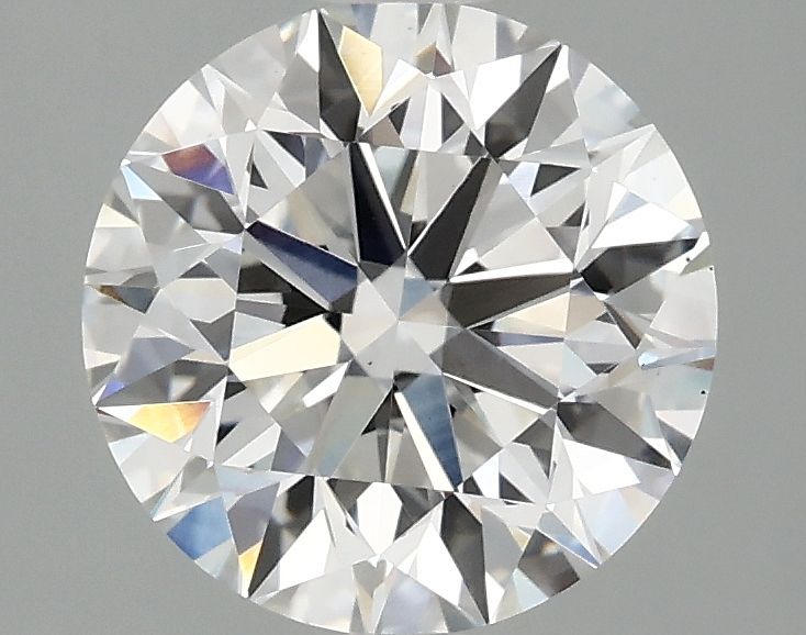 2.57 ct. round Lab Grown Diamond front image