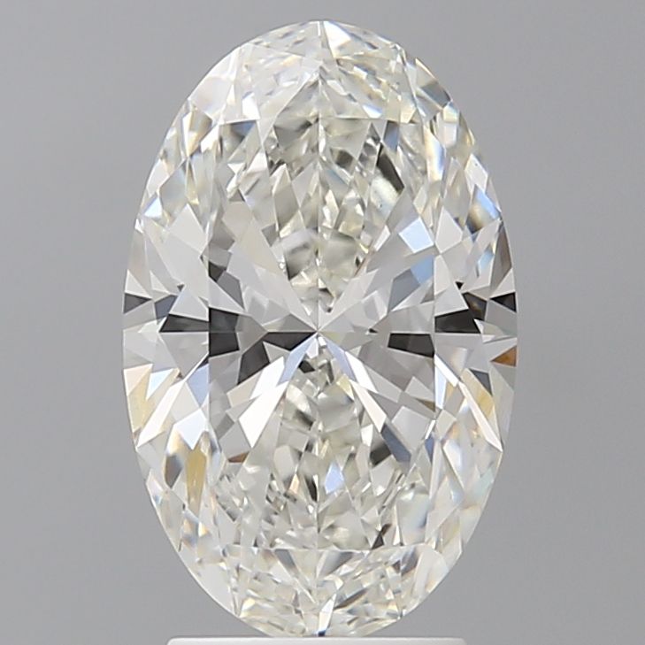 3.10 ct. oval Lab Grown Diamond front image