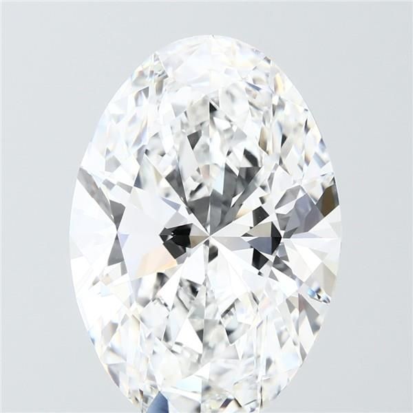 8.05 ct. oval Lab Grown Diamond front image