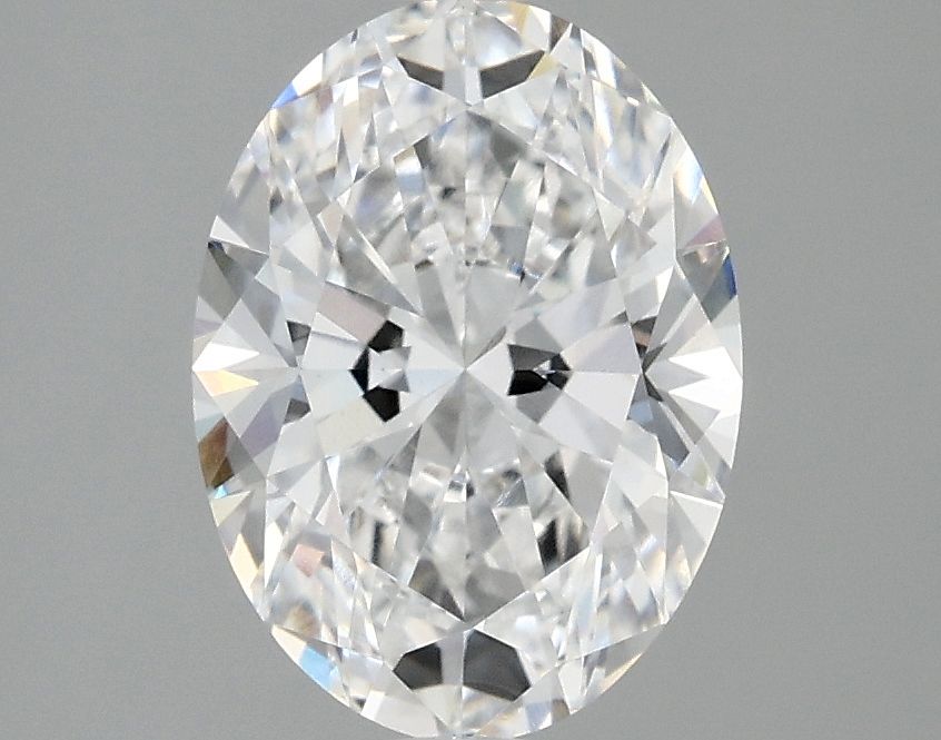 2.10 ct. oval Lab Grown Diamond front image