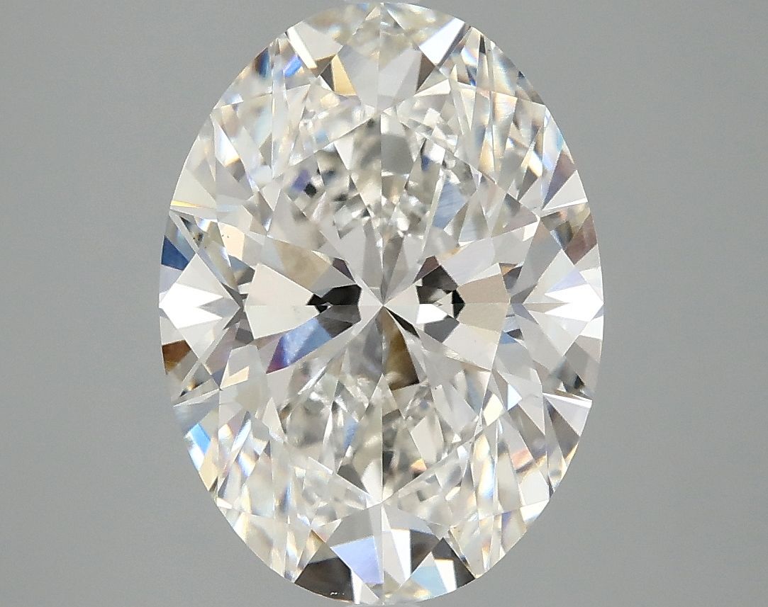4.04 ct. oval Lab Grown Diamond front image