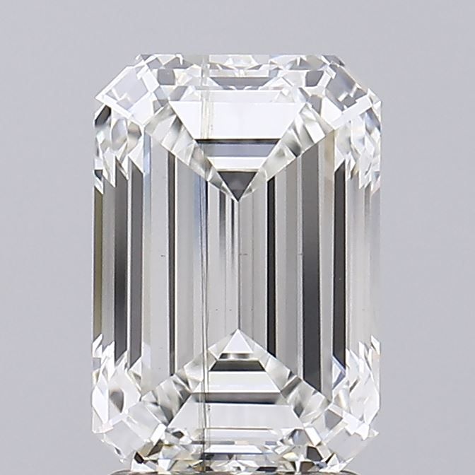 2.60 ct. emerald Lab Grown Diamond front image