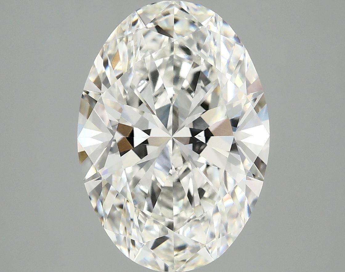 4.09 ct. oval Lab Grown Diamond front image