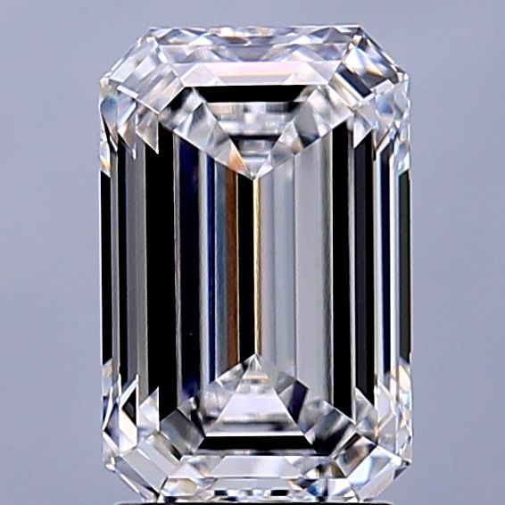2.33 ct. emerald Lab Grown Diamond front image