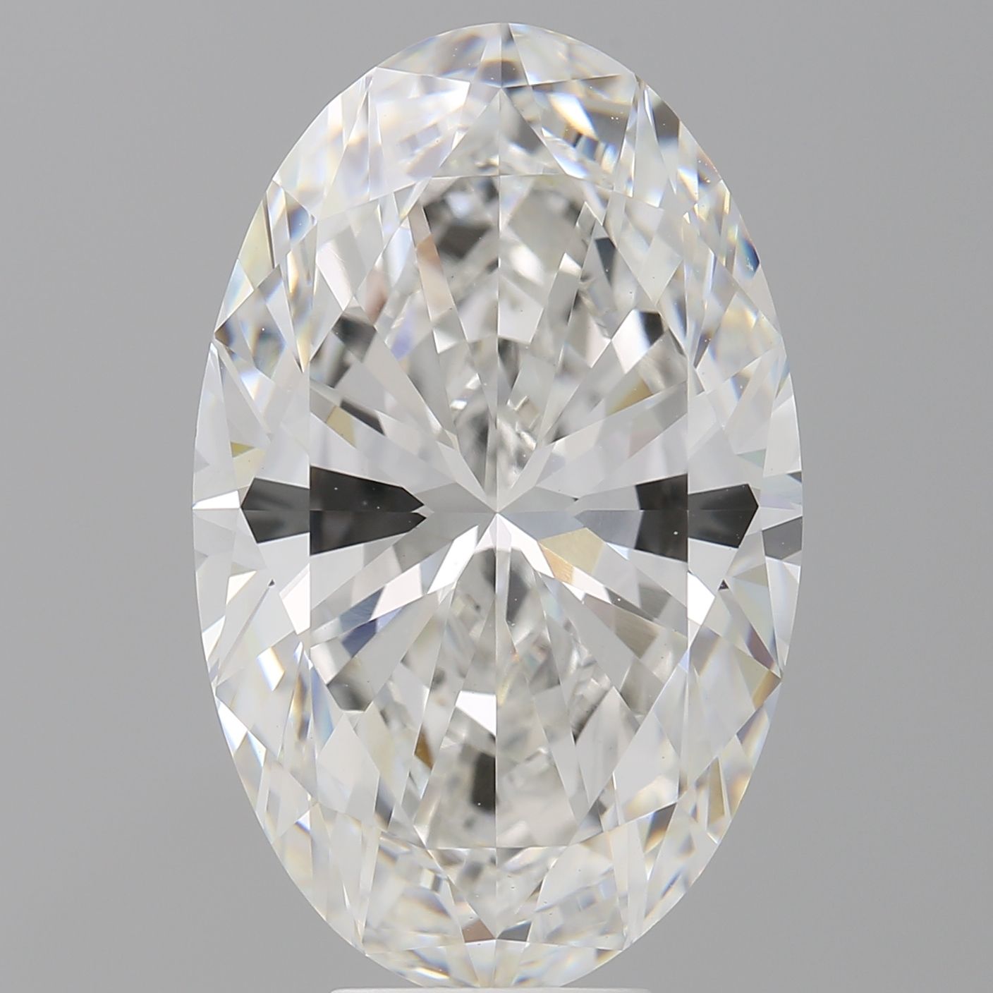 9.08 ct. oval Lab Grown Diamond front image
