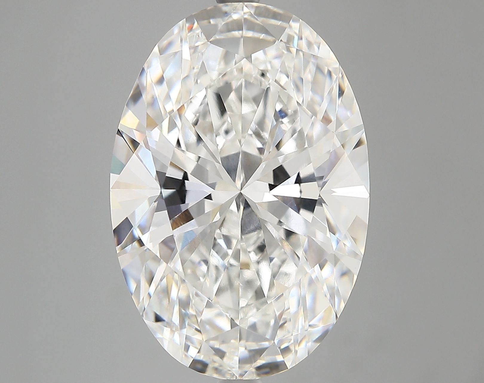 9.01 ct. oval Lab Grown Diamond front image