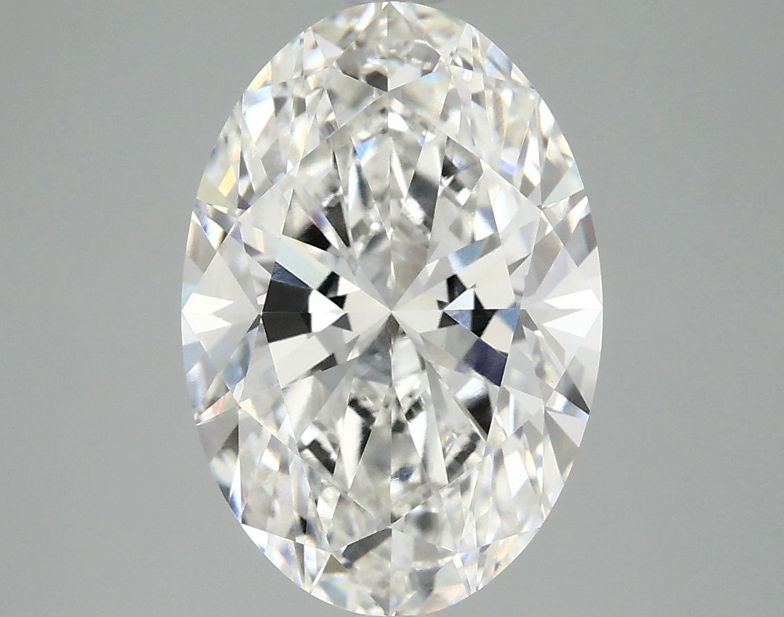 4.10 ct. oval Lab Grown Diamond front image