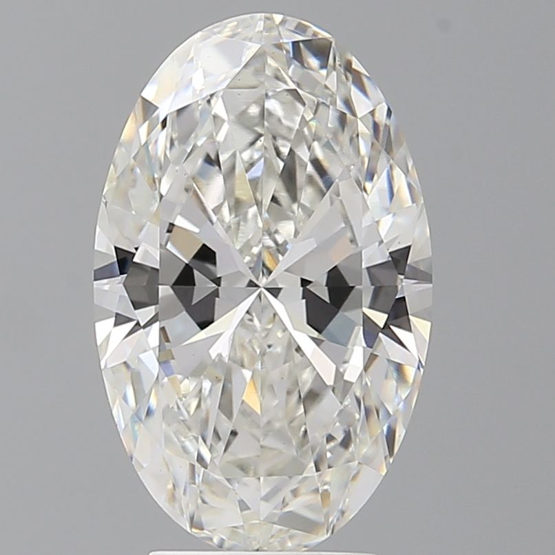 4.06 ct. oval Lab Grown Diamond front image