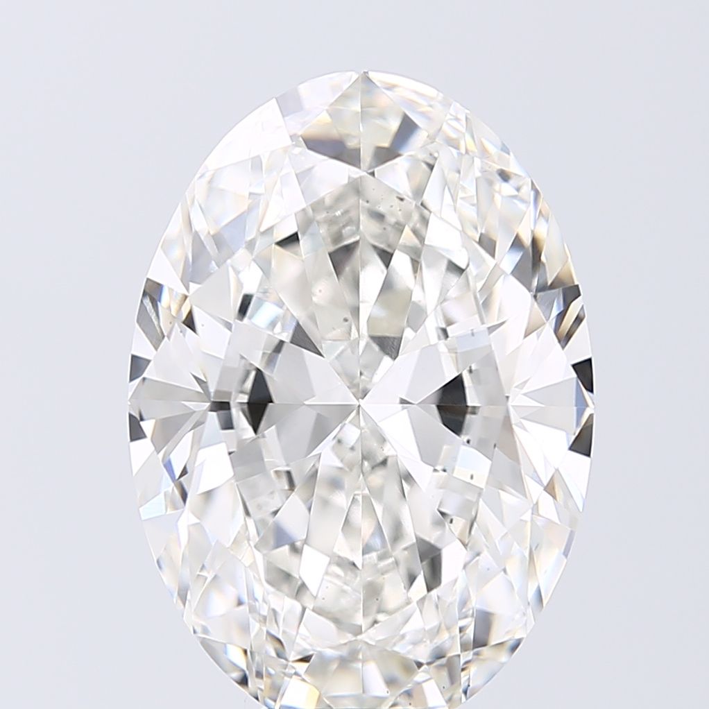 10.01 ct. oval Lab Grown Diamond front image