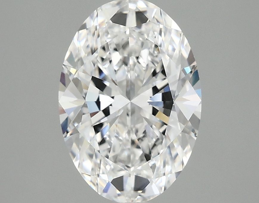 2.10 ct. oval Lab Grown Diamond front image