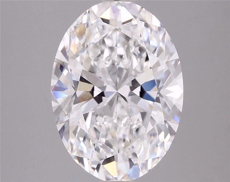 3.28 ct. oval Lab Grown Diamond front image