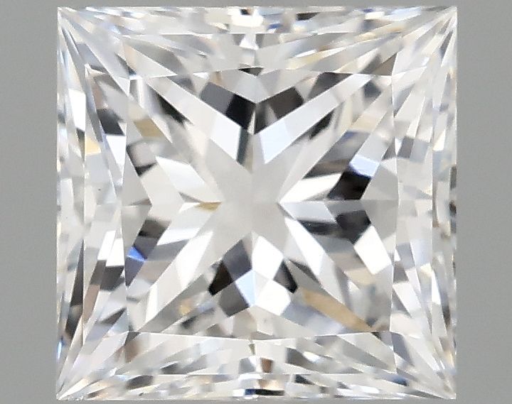 2.10 ct. princess Lab Grown Diamond front image