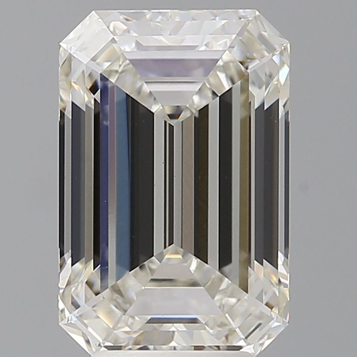 4.93 ct. emerald Lab Grown Diamond front image