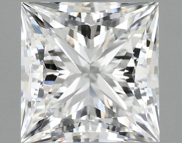 1.95 ct. princess Lab Grown Diamond front image