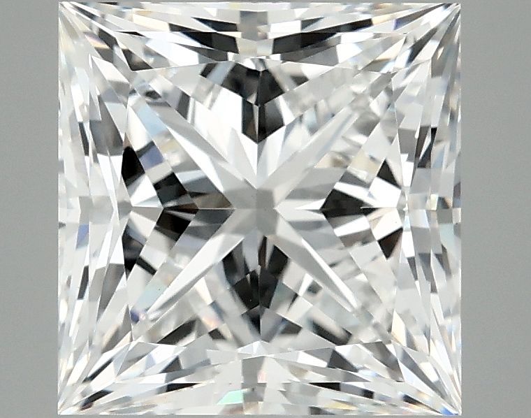 4.43 ct. princess Lab Grown Diamond front image