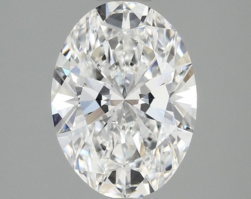2.09 ct. oval Lab Grown Diamond front image