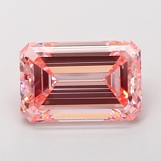 3.02 ct. emerald Lab Grown Diamond front image