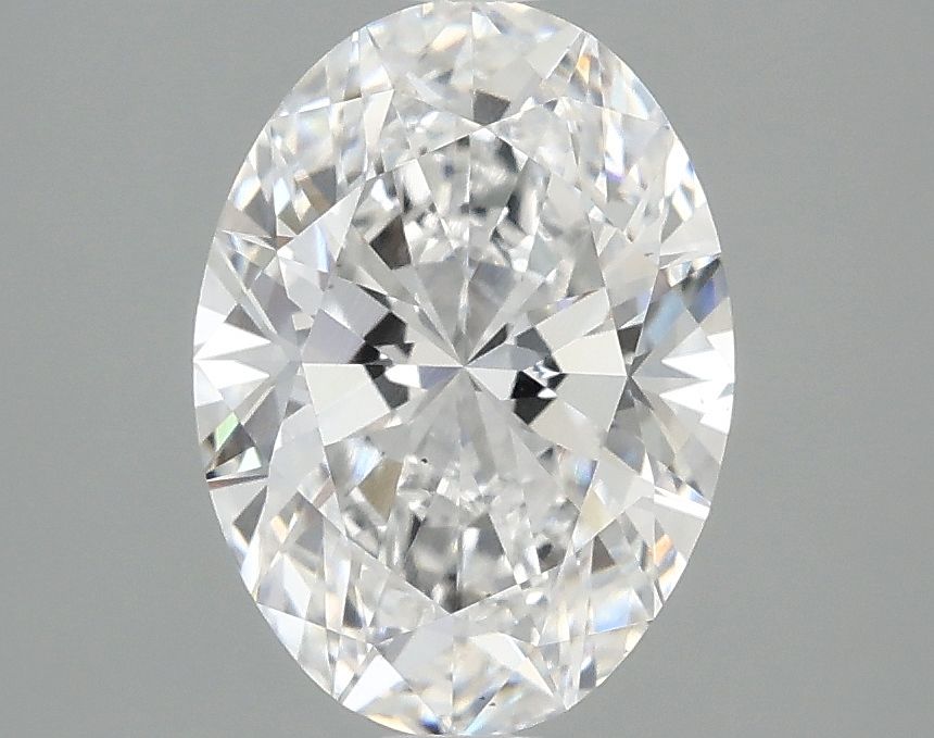 2.10 ct. oval Lab Grown Diamond front image