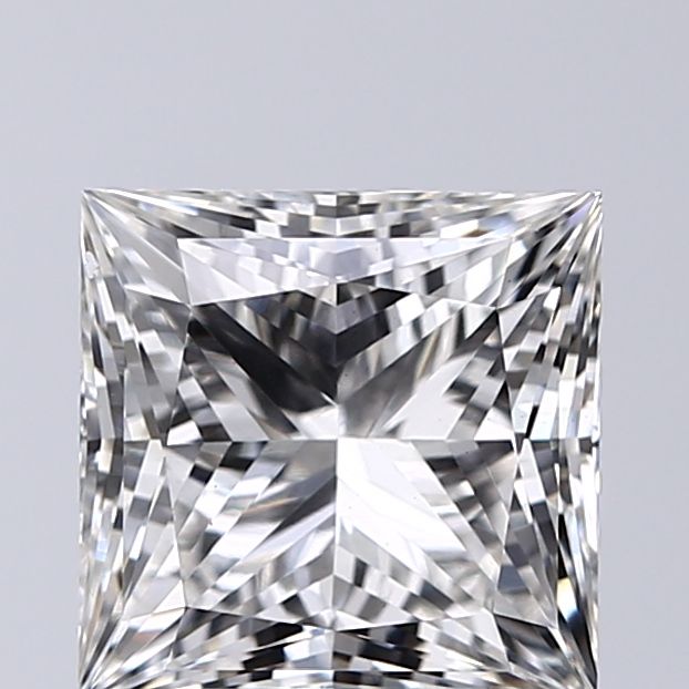 2.20 ct. princess Lab Grown Diamond front image
