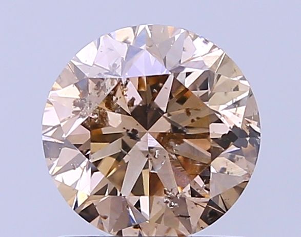 1.3 Carat Round Diamond Light Brown SI2