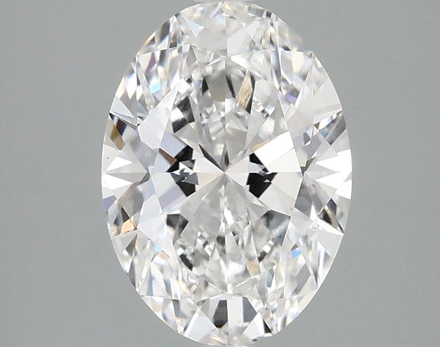 2.10 ct. oval Lab Grown Diamond front image