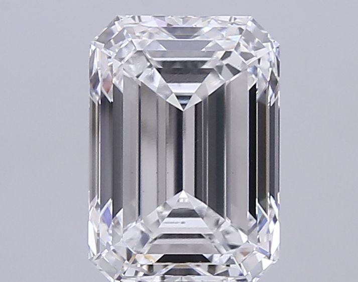 5.04 ct. emerald Lab Grown Diamond front image