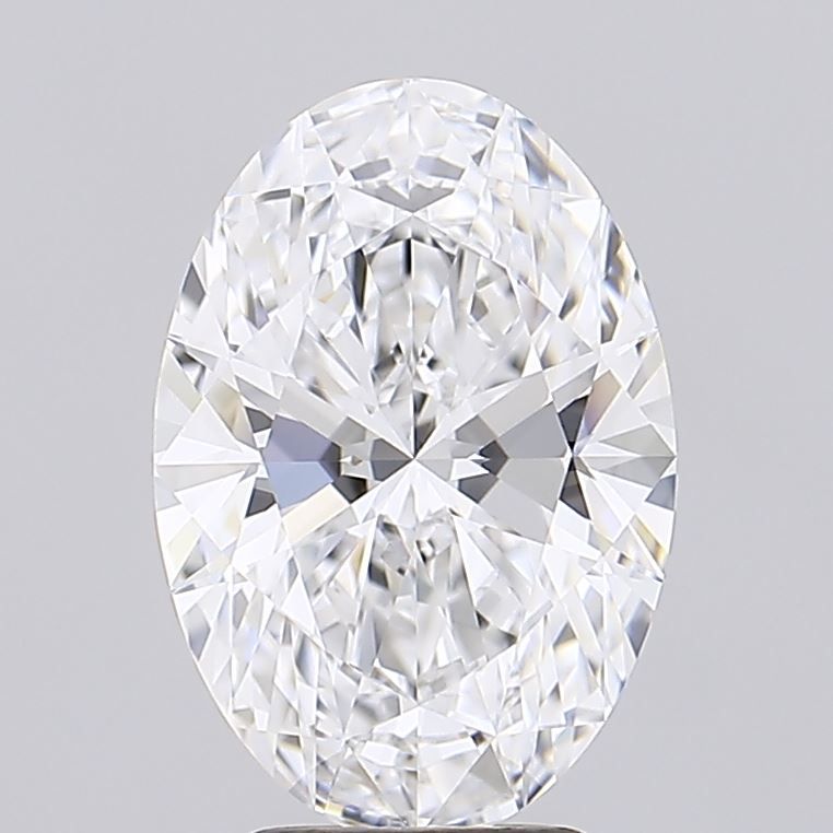 4.03 ct. oval Lab Grown Diamond front image