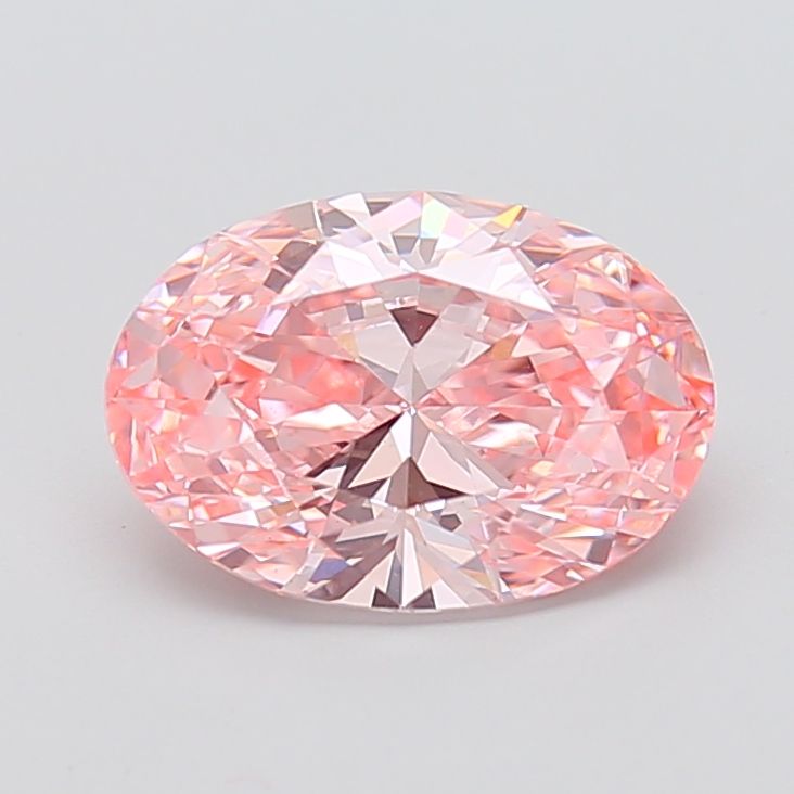 3.02 ct. oval Lab Grown Diamond front image