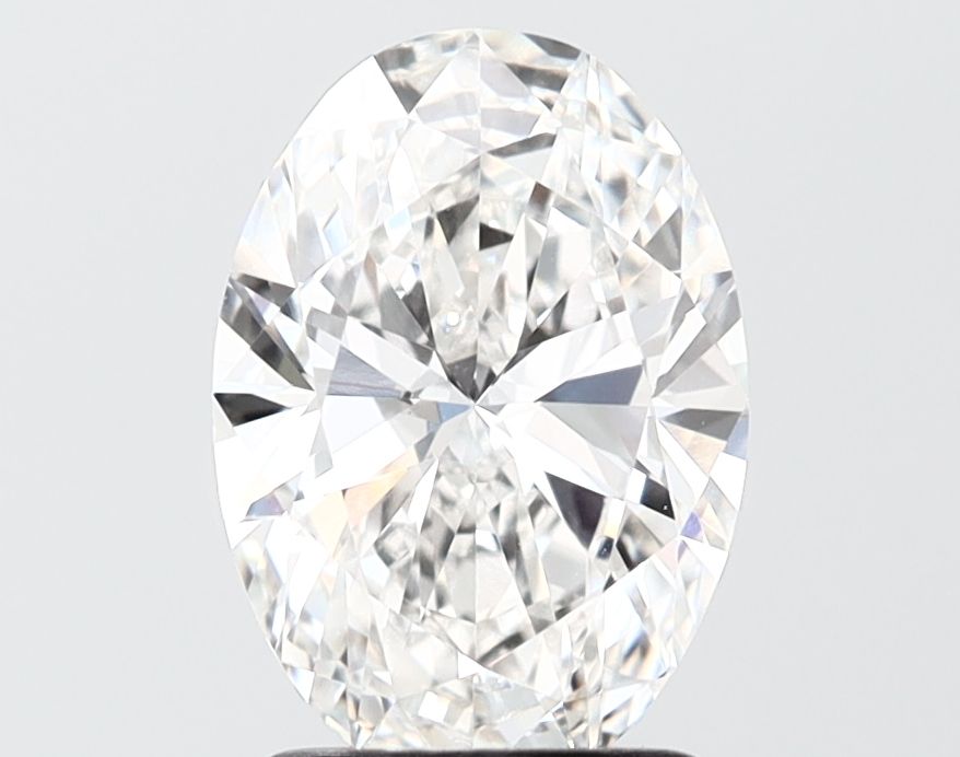2.08 ct. oval Lab Grown Diamond front image