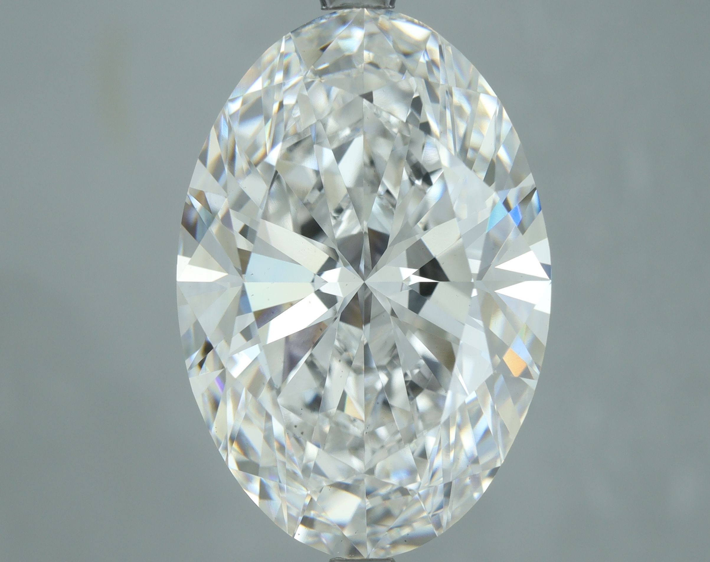 7.53 ct. oval Lab Grown Diamond front image