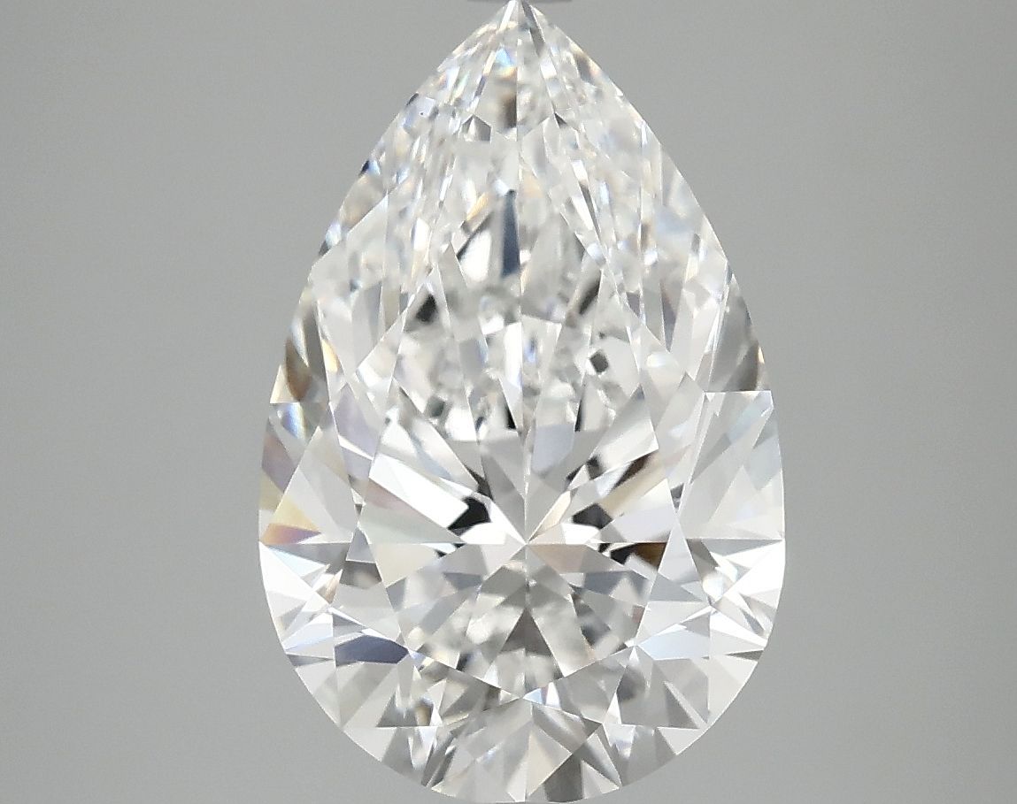 4.06 ct. pear Lab Grown Diamond front image