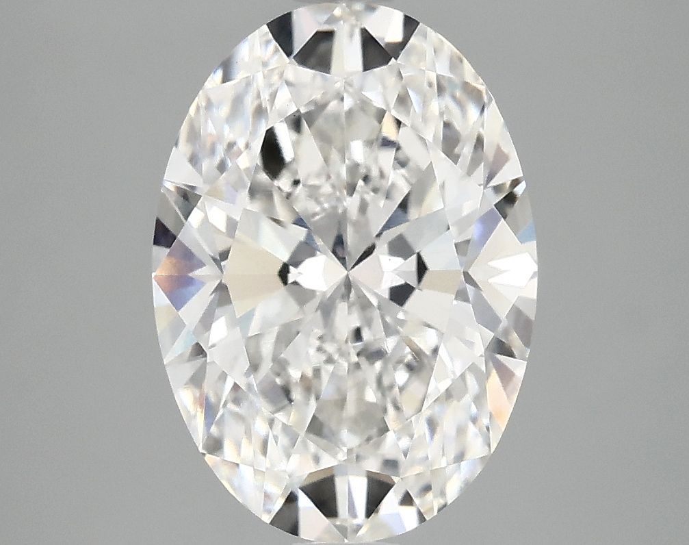 3.02 ct. oval Lab Grown Diamond front image