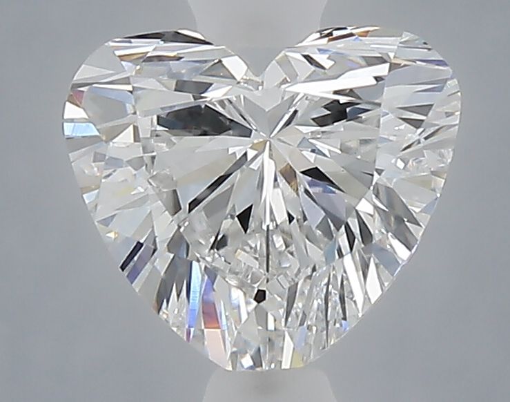1.09 carat d VVS2 EX Cut IGI heart diamond