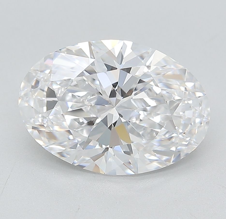 3.12 ct. oval Lab Grown Diamond front image