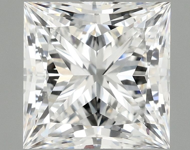 2.42 ct. princess Lab Grown Diamond front image