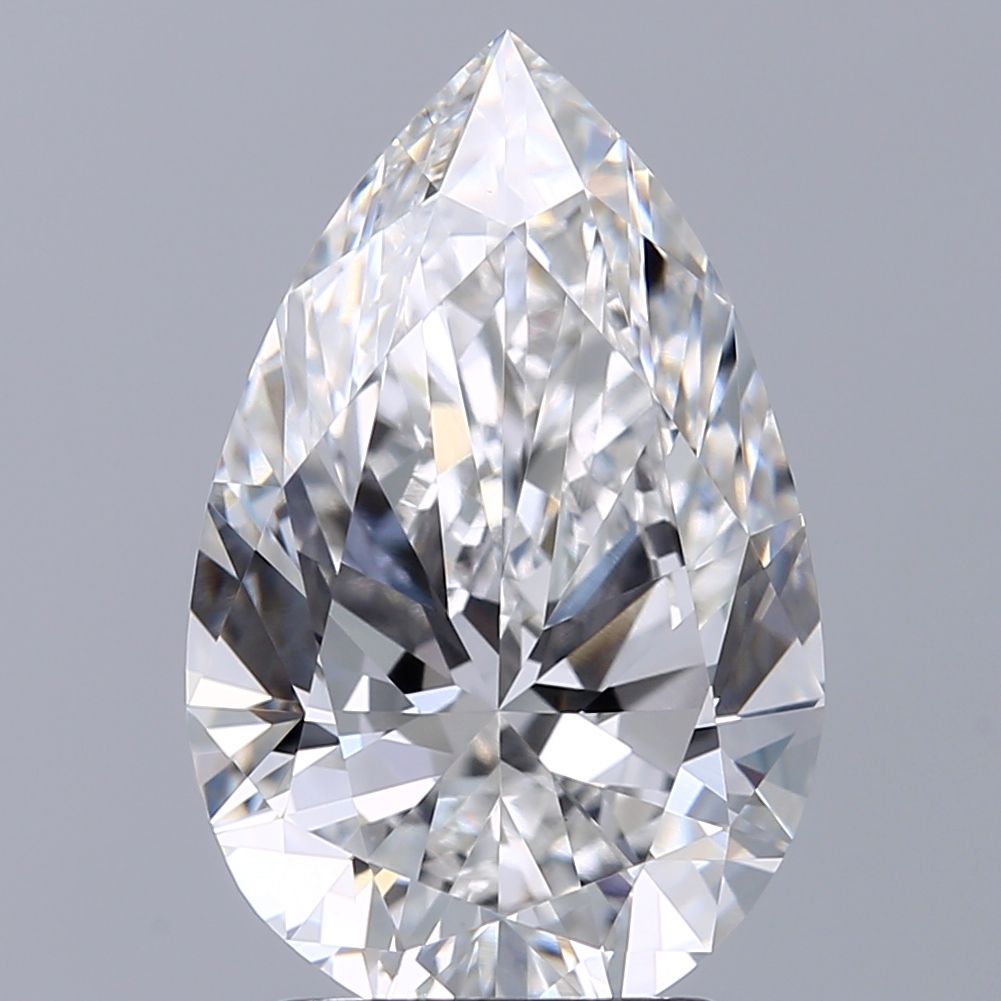 2.50 ct. pear Lab Grown Diamond front image