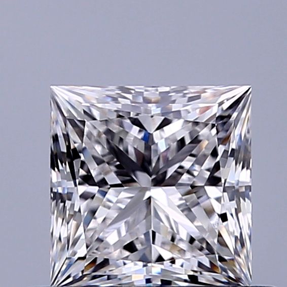 0.65 ct. princess Lab Grown Diamond front image
