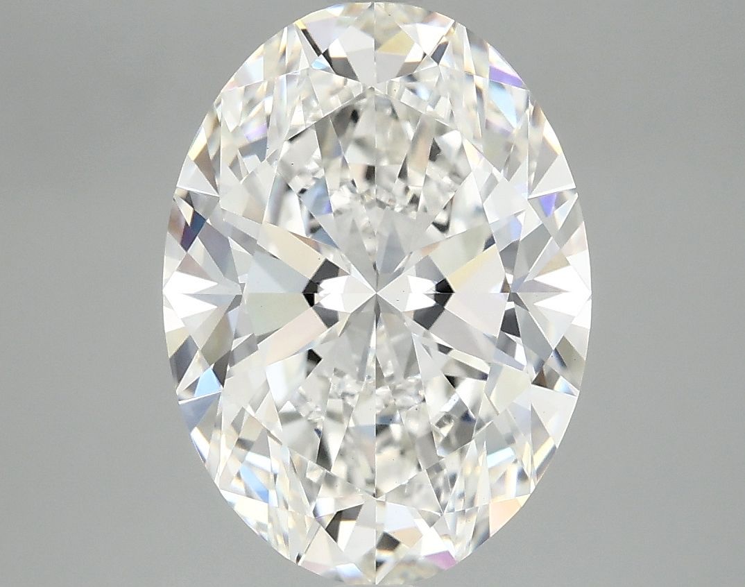 4.06 ct. oval Lab Grown Diamond front image