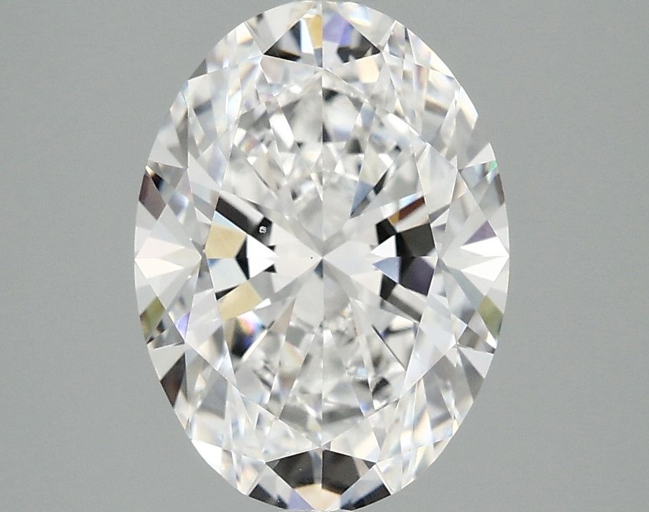 3.02 ct. oval Lab Grown Diamond front image