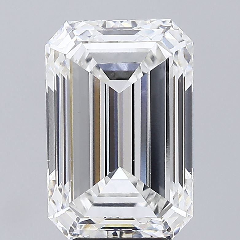 6.50 ct. emerald Lab Grown Diamond front image