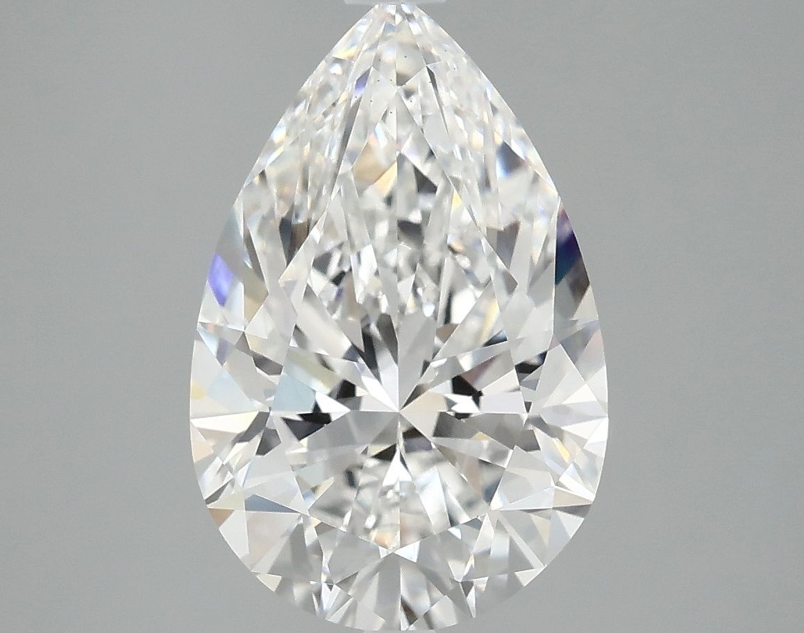 4.07 ct. pear Lab Grown Diamond front image