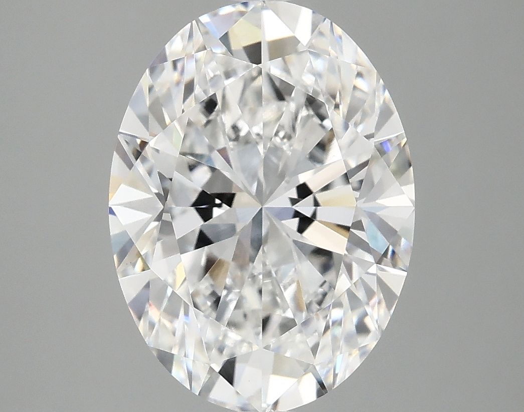 3.87 ct. oval Lab Grown Diamond front image