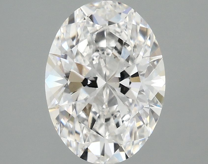 2.10 ct. oval Lab Grown Diamond front image
