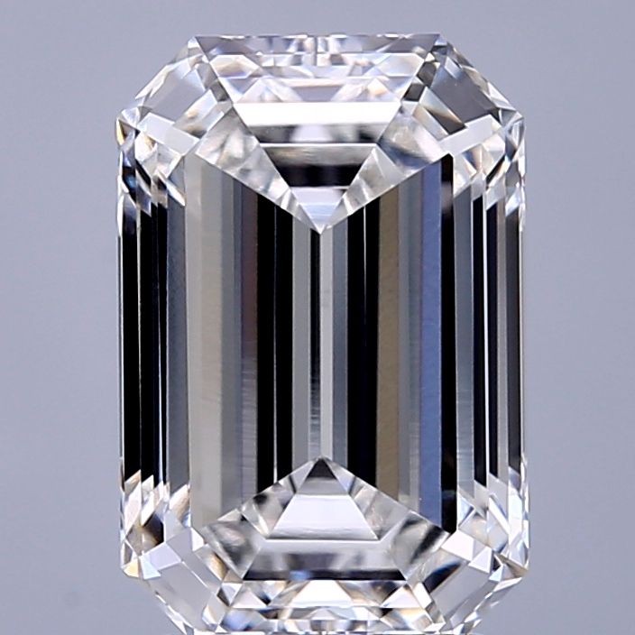 2.60 ct. emerald Lab Grown Diamond front image
